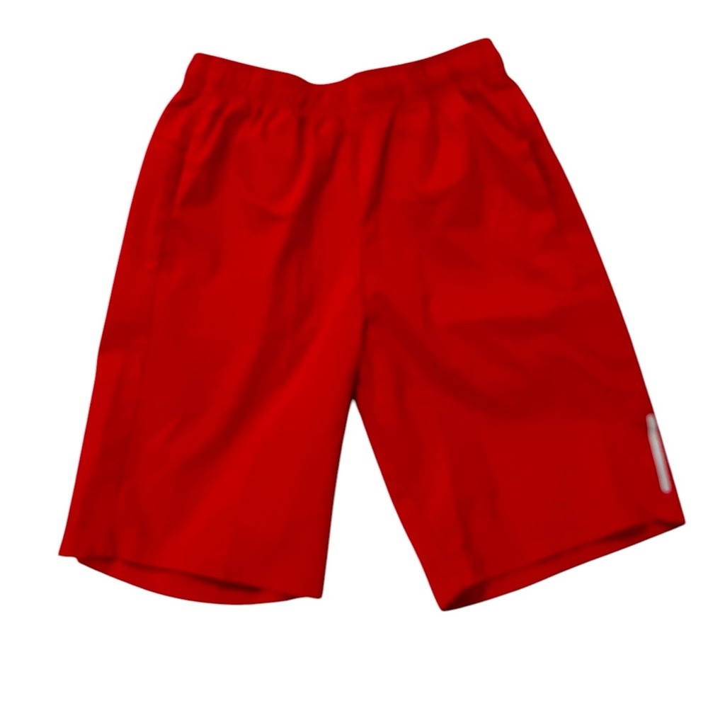 Primary Kids Shorts, Red, Size 10